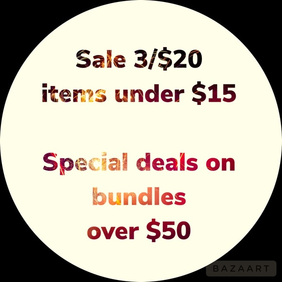 3/$20 use filter! 600+ items 2 pick from excludes most vintage & high end brands - Picture 1 of 3